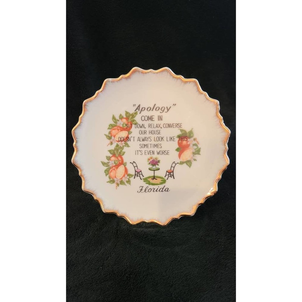 Wall Hanging "Apology Come In Sit Down Relax"